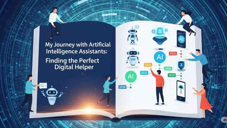 My Journey with Artificial Intelligence Assistants Finding the Perfect Digital Helper