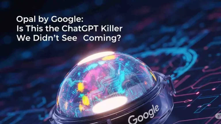 Opal by Google: Is This the ChatGPT Killer We Didn't See Coming?